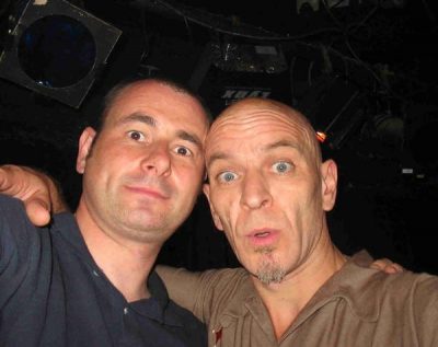 Andy with Keb Darge