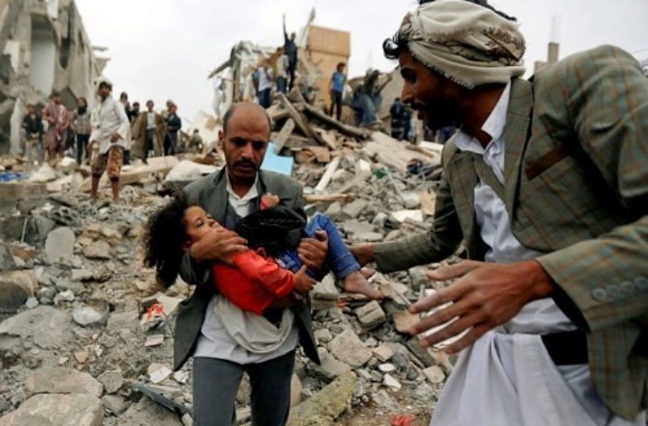 US-made bomb kills and maims children in strike on homes in Yemen