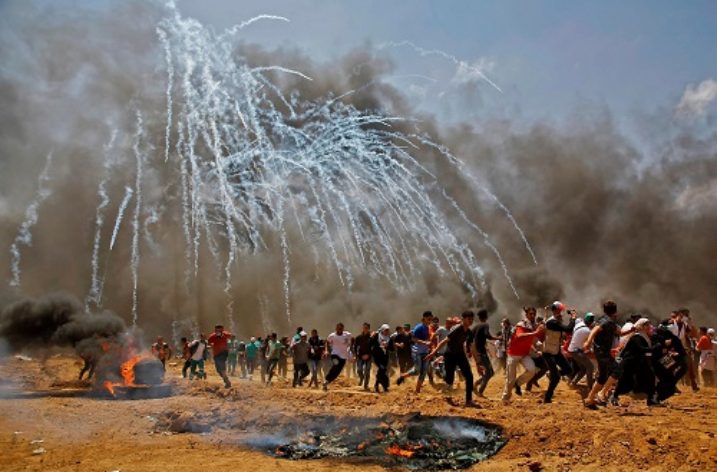 Over 50 Palestinians killed and thousands injured in Gaza
