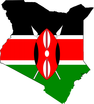 Kenya_flag_map
