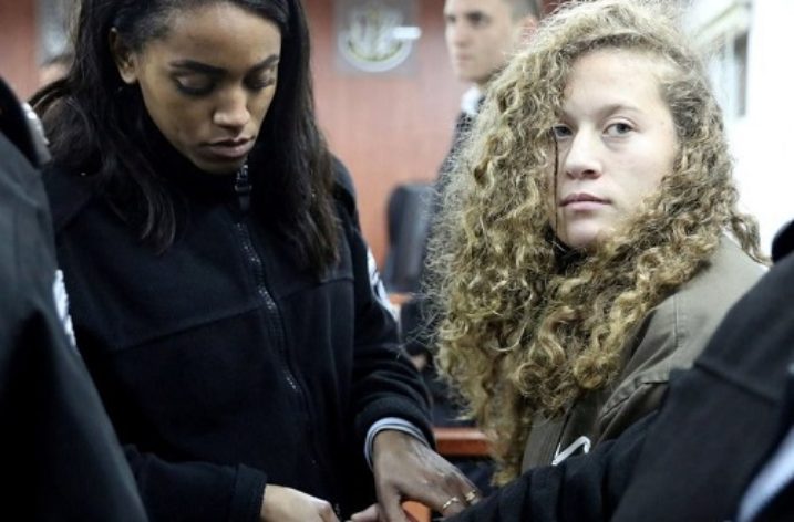 Israel should release 16-year-old Palestinian activist Ahed Tamimi